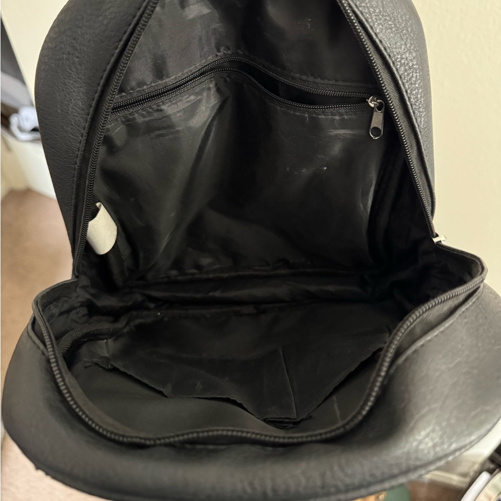 Mini Black Backpack - image 3